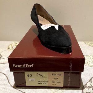 Beautifeel Mystique Shoe in Black Suede Size 40/9.5